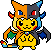 Pikachu Disfraz Mega Charizards